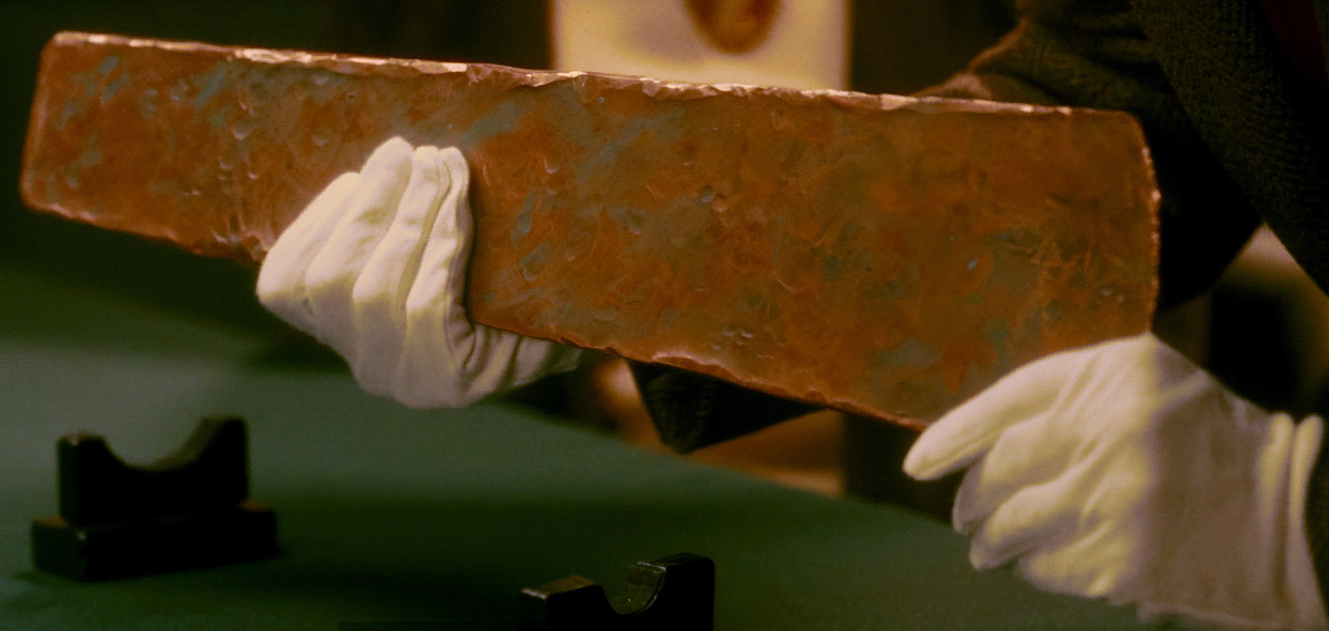 Giant axe heads and spear tips